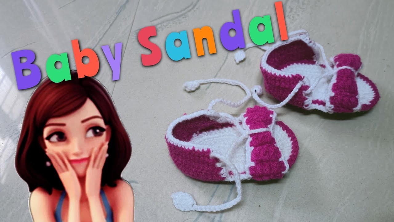 Cute Baby Sandals | Crochet