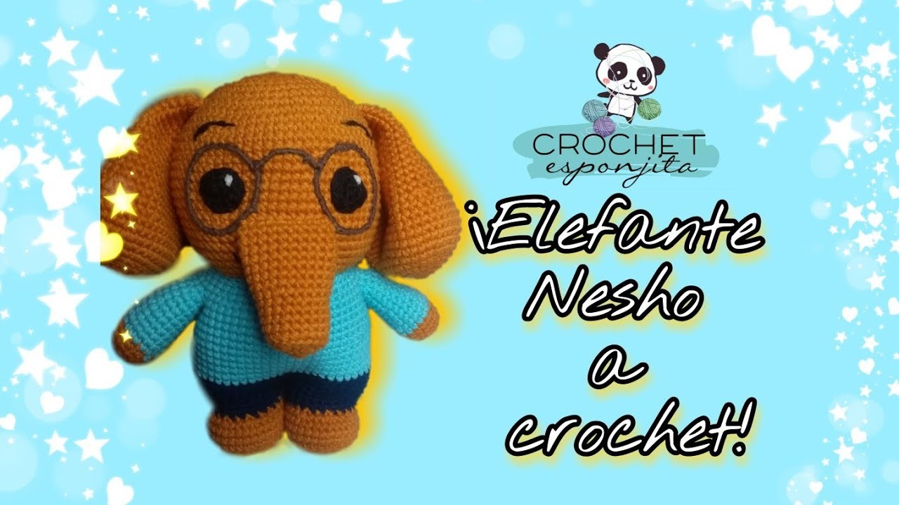 Elefante Nesho a Crochet- p2