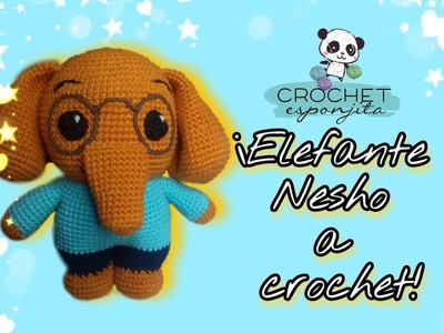 Elefante Nesho a crochet