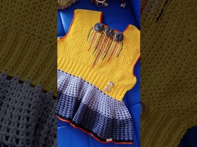 Crochet Peplum Frock