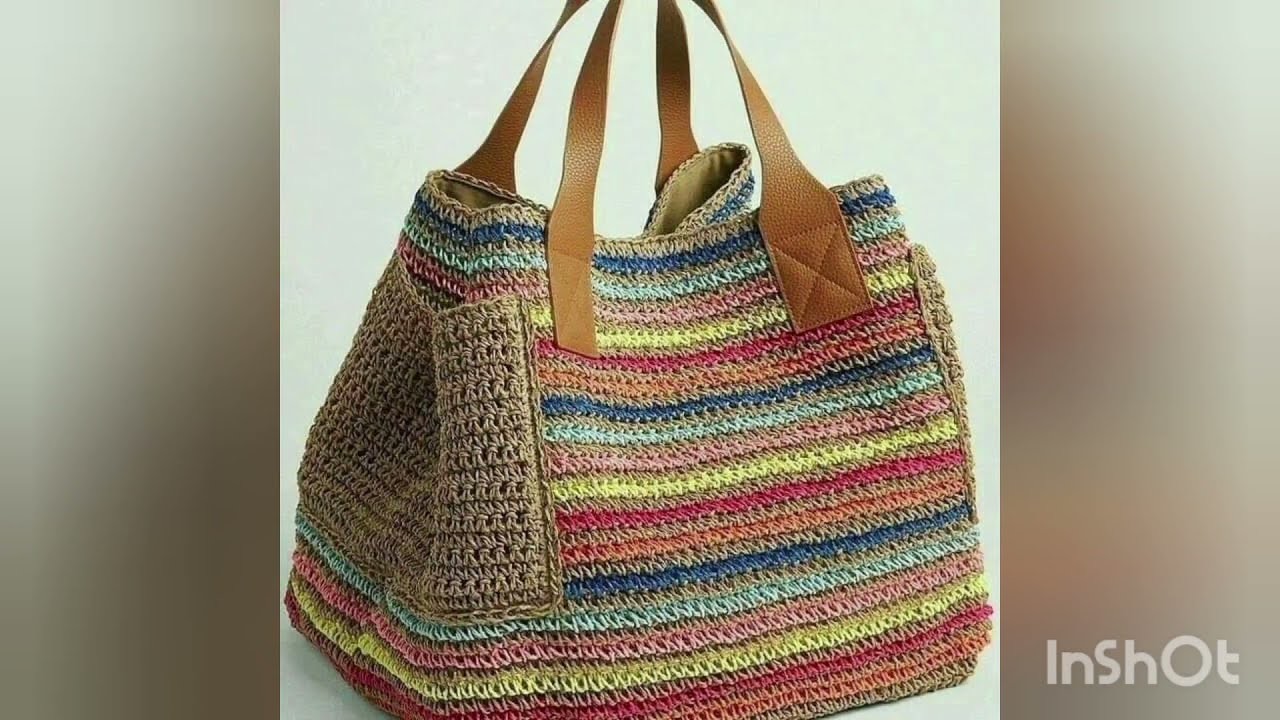 Crochet Tote bag.Market bag