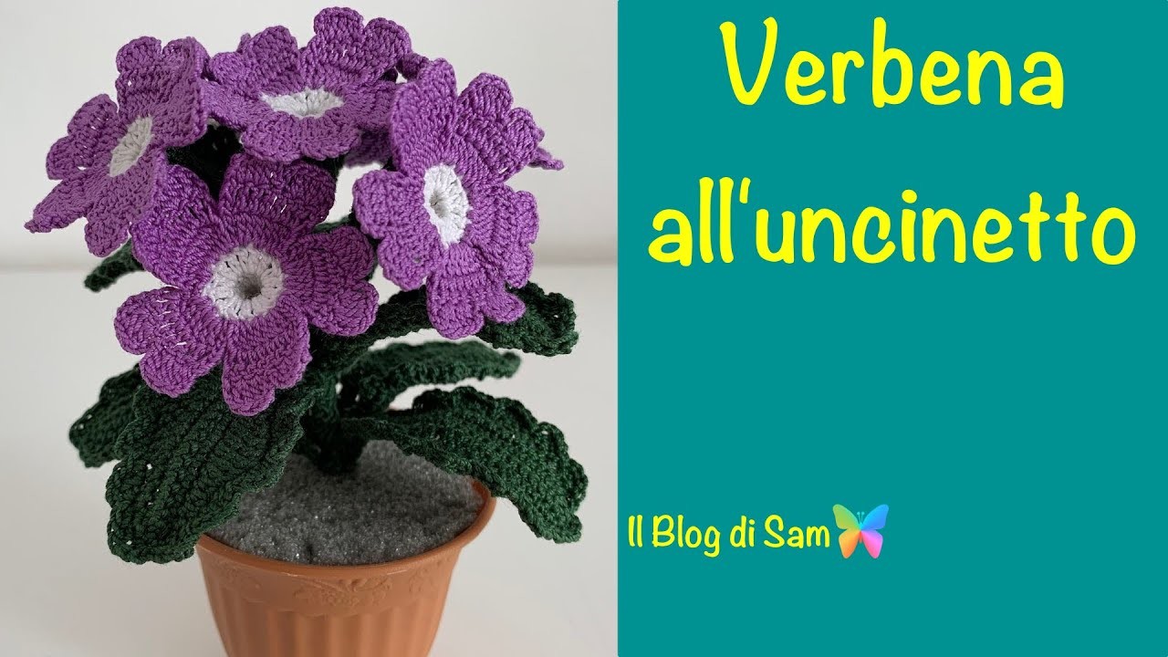 Spiegazione della Verbena all'uncinetto