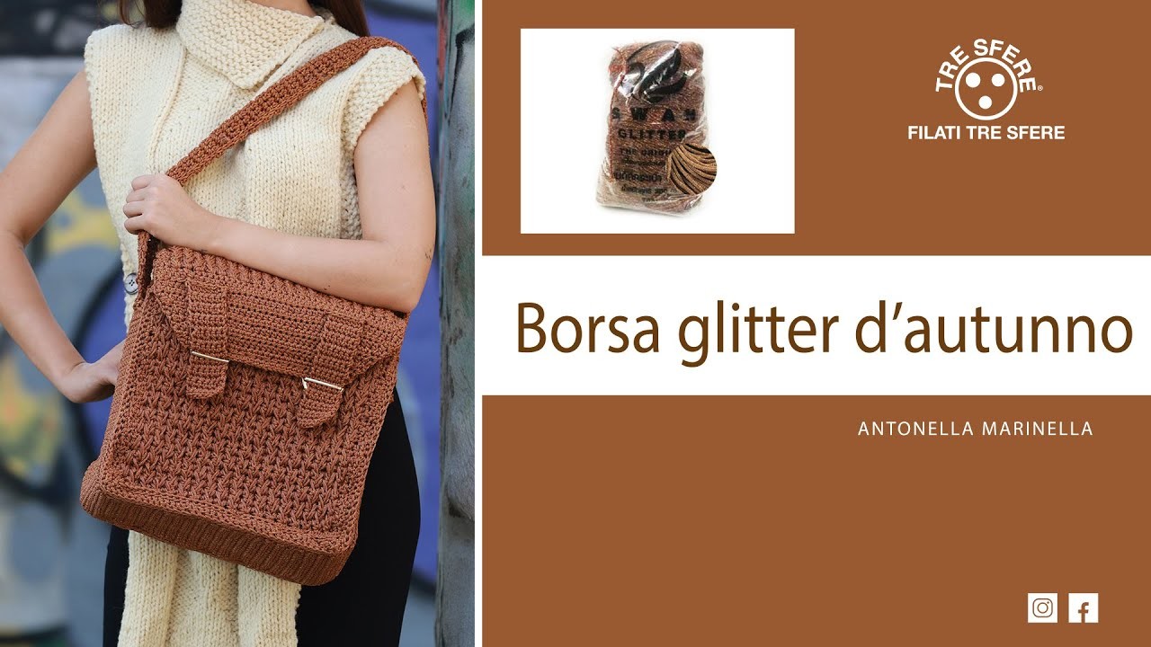 Borsa glitter d'autunno