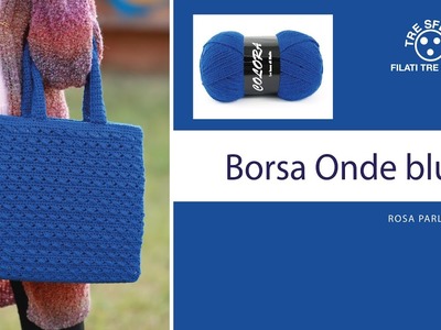 Borsa Onde Blu