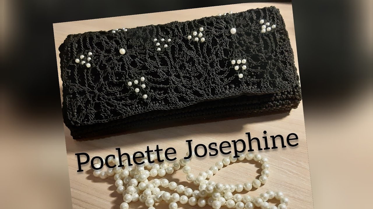 Pohette uncinetto "Josephine"