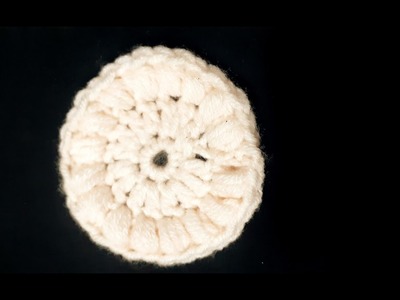 Crochet flower tutorial || কুশিকাটার ফুল ||????????