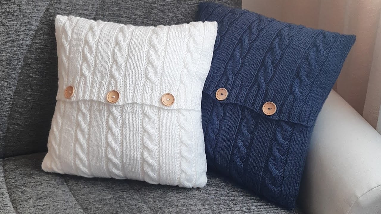 In punto. Federa alla moda con trecce