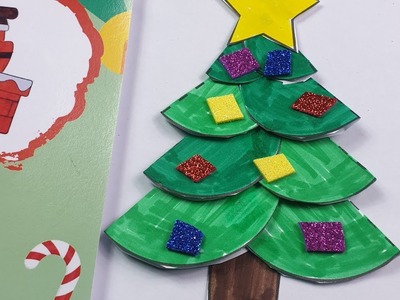 Albero di Natale di carta per bambini