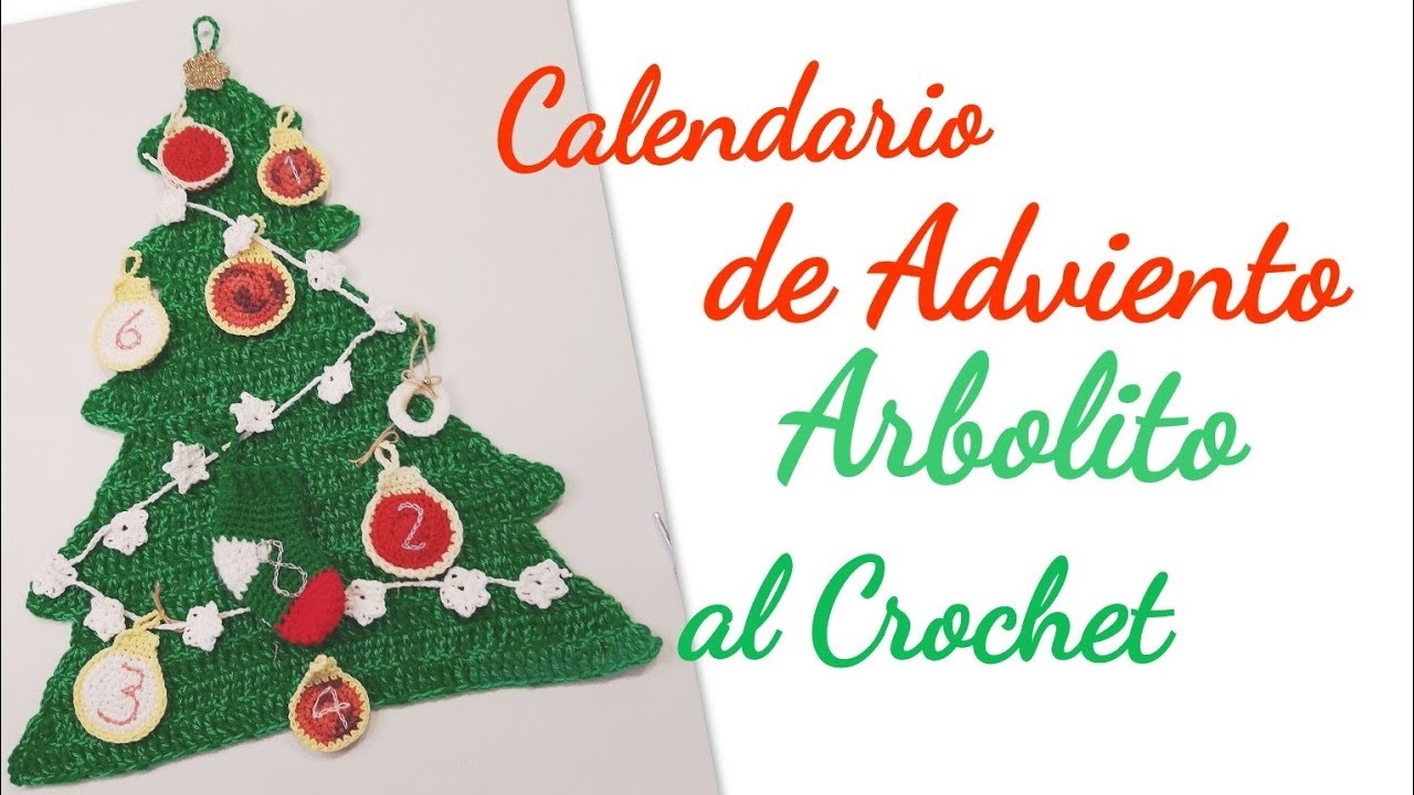Calendario de Adviento Parte 2 Arbolito sl Crochet