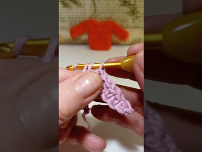 Tecnica crochet puntos básicos - Basic crochet stitch technique