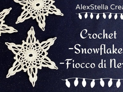 Crochet Snowflake #2 - Fiocco di neve all'uncinetto #2