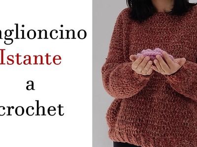 Tutorial Maglioncino Istante a crochet