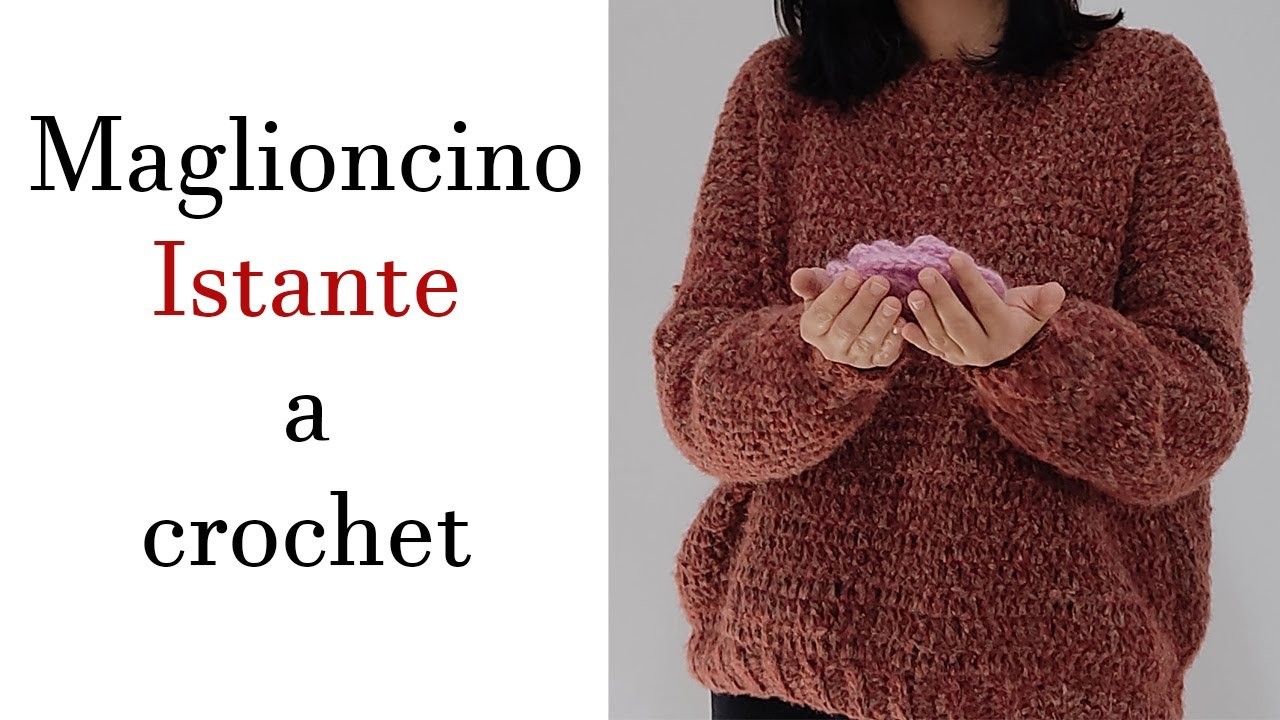 Tutorial Maglioncino Istante a crochet