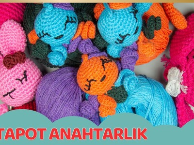 En Tatlı Amigurumi Ahtapot Anahtarlık. Octopus Keyring Pattern #crochet #winterrecipe #freepattern