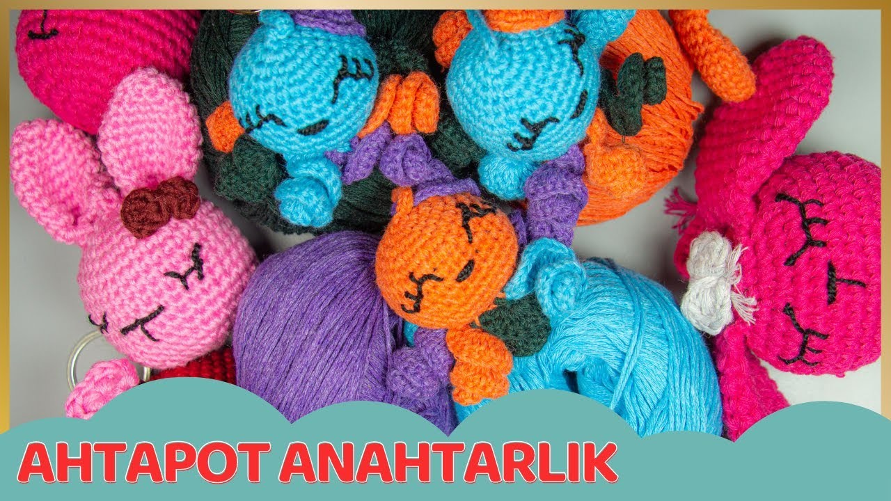 En Tatlı Amigurumi Ahtapot Anahtarlık. Octopus Keyring Pattern #crochet #winterrecipe #freepattern