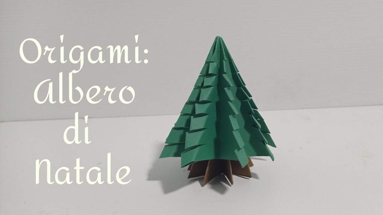 ???? Origami Albero di Natale - Stefi64