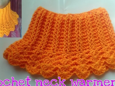 Crochet neck warmer tutorial || কুশিকাঁটার শীতের গলাবন্ধ