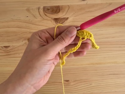 Punto Conchita a Crochet - Tejido con Chaski de Amano Yarns