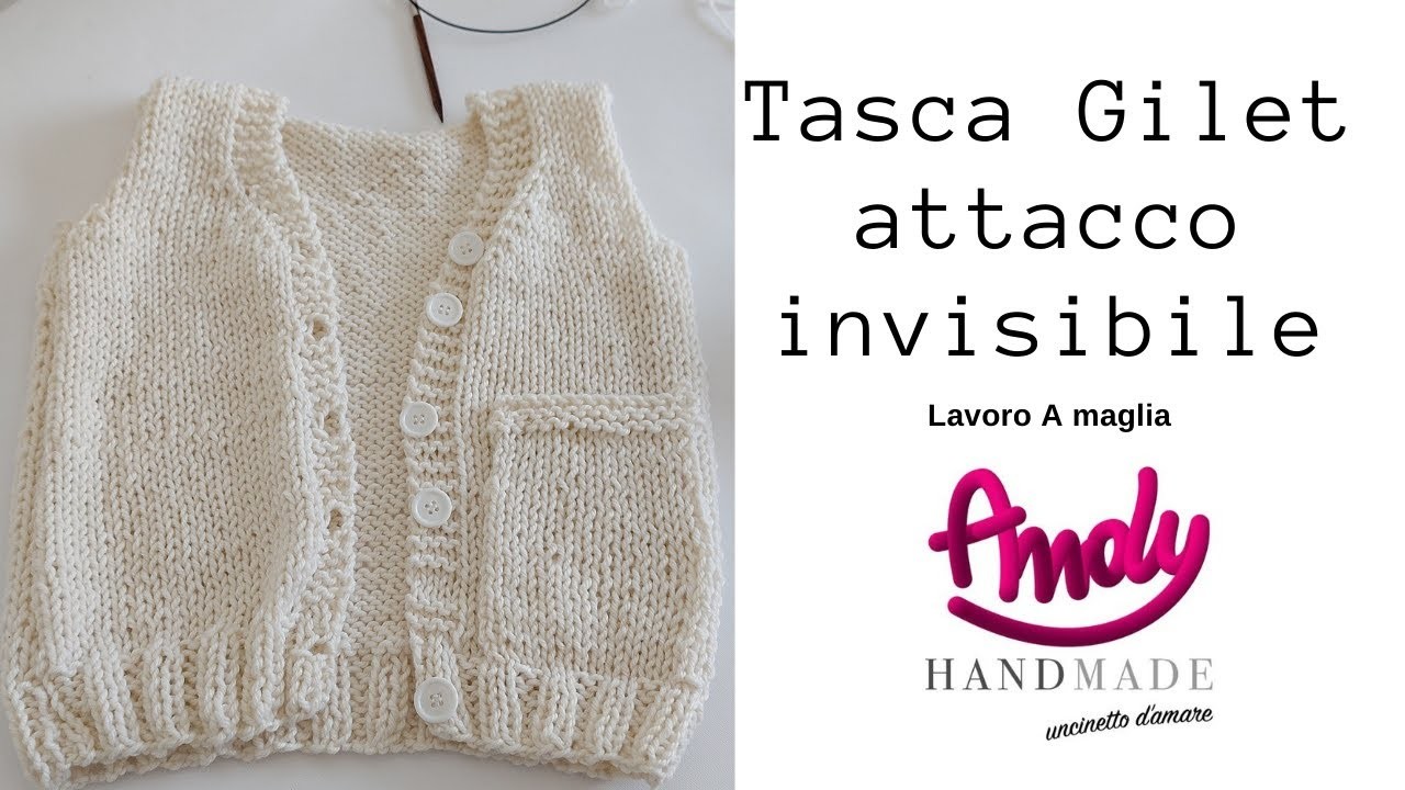 Tutorial Tasca cucitura invisibile   Ferri