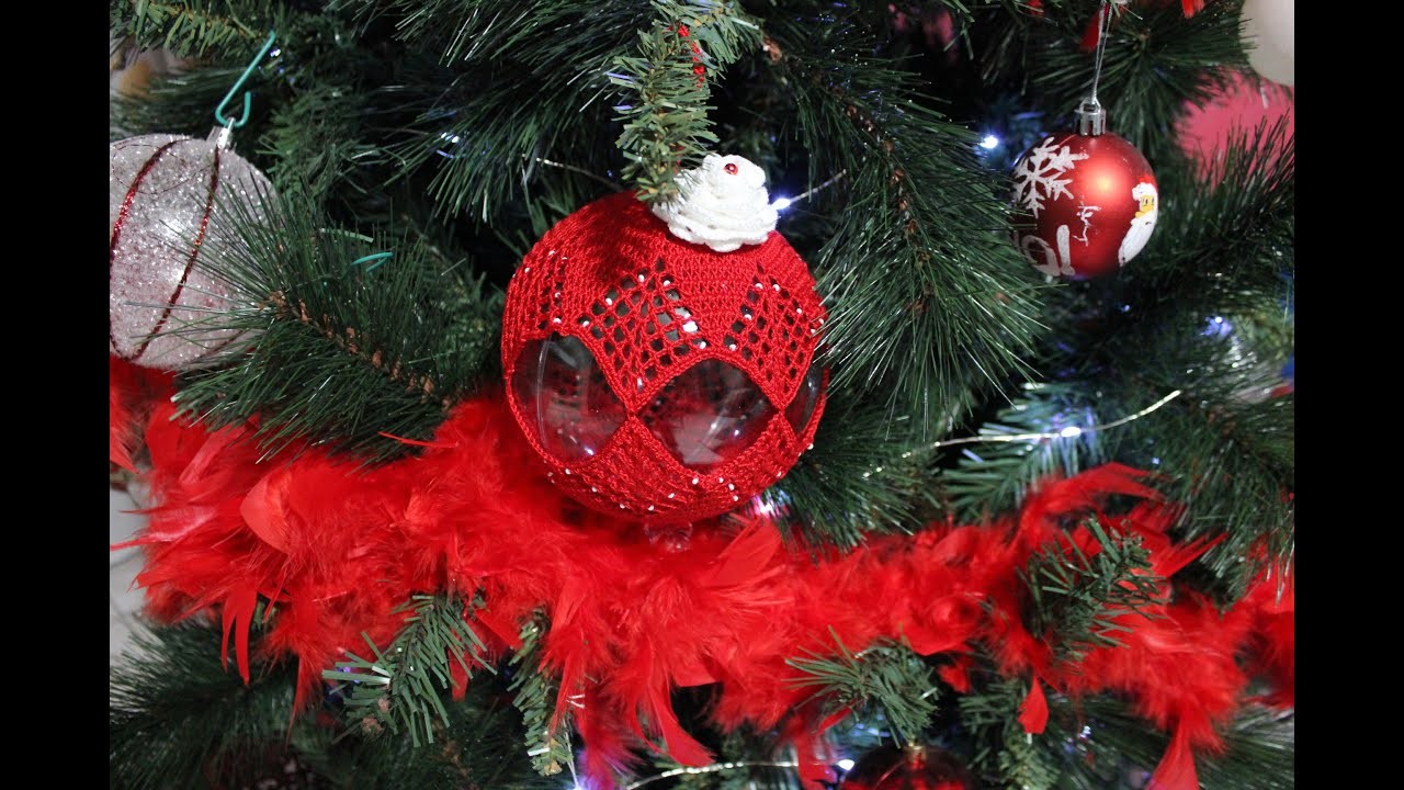 Palla di Natale uncinetto 2 - Crochet Christams balls