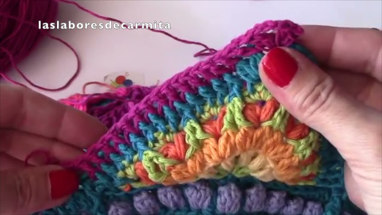 Mandala crochet patron fácil mystery 36