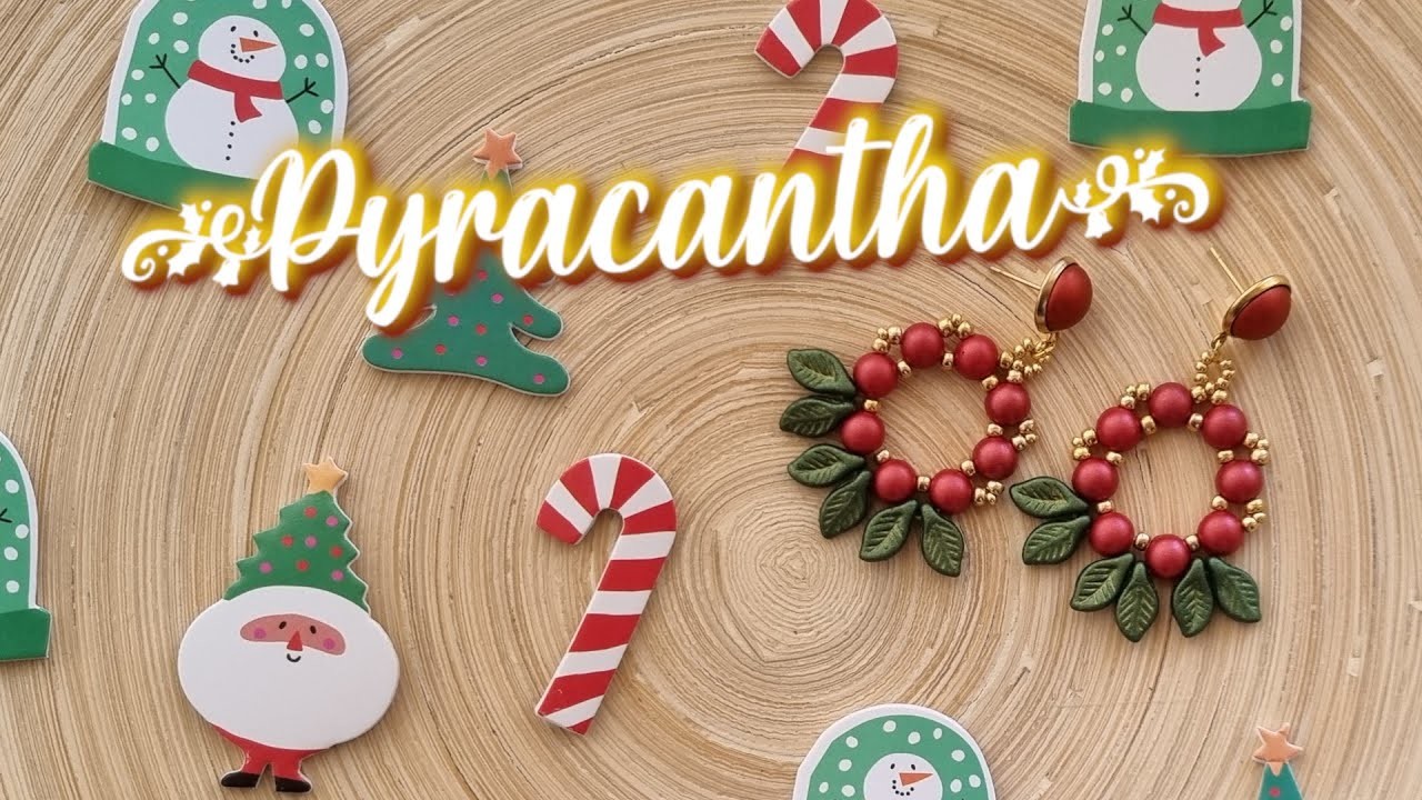 Tutorial Orecchini Pyracantha