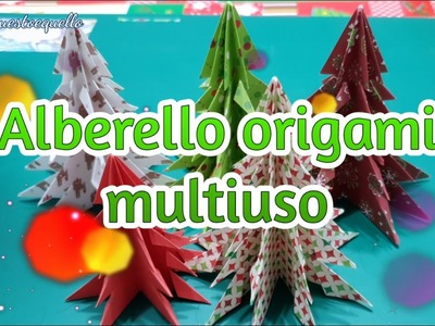 ALBERELLO DIY origami multiuso ????