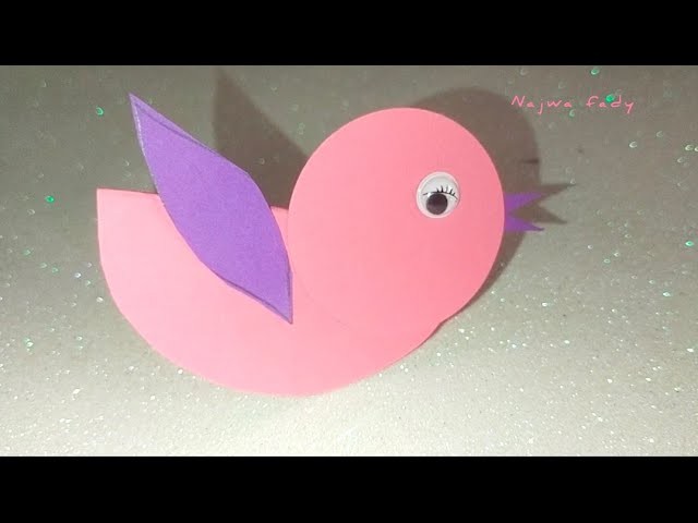 DIY paper birds ???? Come fare un uccello ???? di carta عصفور ورقي