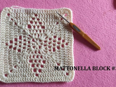 Mattonella block #3 tutorial italiano granny
