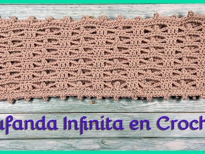 BUFANADA INFINITA # 24 en Crochet