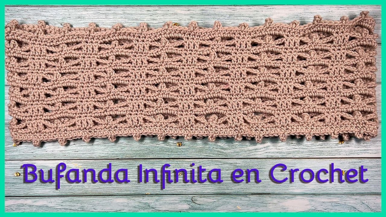 BUFANADA INFINITA # 24 en Crochet