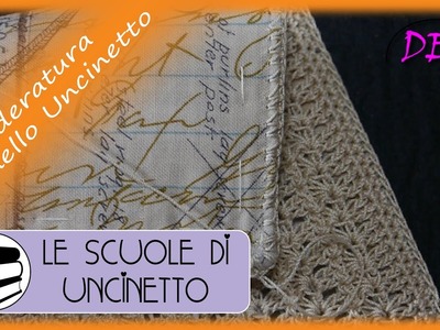 Scuole di Uncinetto - Montaggio fodera uncinetto.