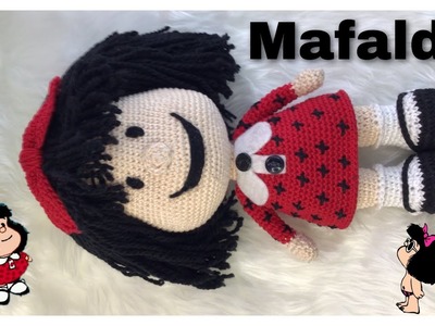 TUTORIAL | Mafalda Amigurumi | Parte 1(SUBS????????????????)#crochet #mafaldatejida #mafalda