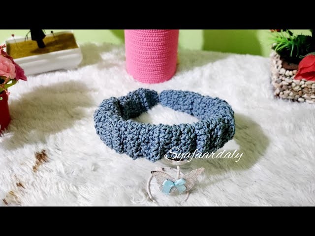 Bando Rajut Cantik || Crochet Tutorial