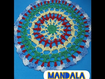 ????#Mandala a #Crochet.???? #Crochet #Mandala????
