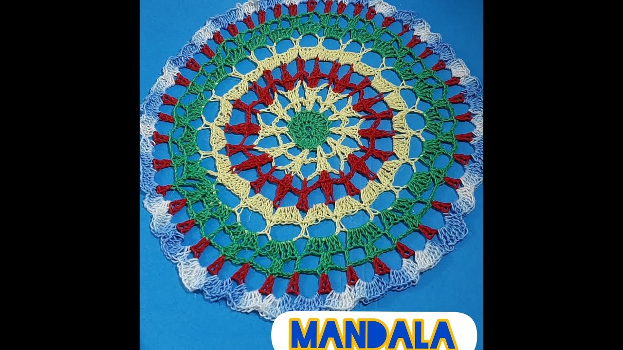 ????#Mandala a #Crochet.???? #Crochet #Mandala????