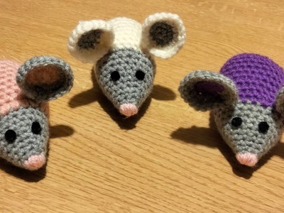 Maus häkeln. .mouse crochet