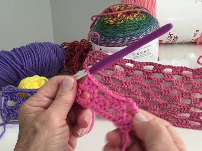 Punto Calado en Crochet#39
