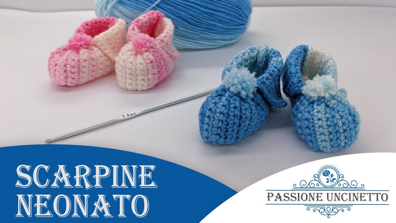 TUTORIAL: Scarpine.Babbucce neonato