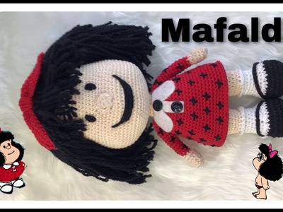 TUTORIAL | Mafalda Amigurumi |Parte 2 (SUBS????????????????)#crochet #mafaldatejida #mafaldapasoapaso