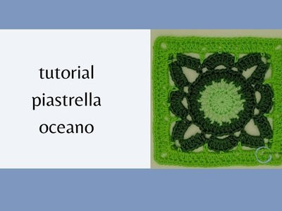 Tutorial piastrella oceano per borsa