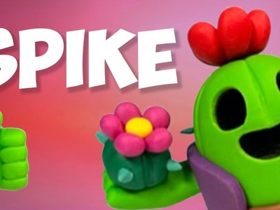 Making Spike from BRAWL STARS with polymer clay. Tutorial. Fimo