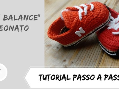 New Balance neonato crochet