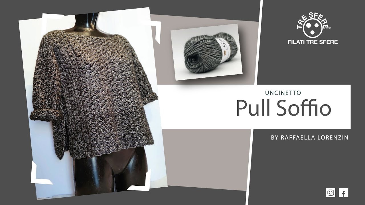 Pull Soffio crochet