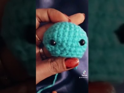 Crochet mini octopus #tiktok #amigurumi
