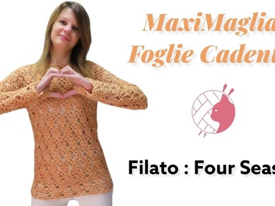 MaxiMaglia Foglie Cadenti