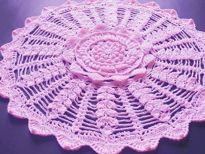 Crochet mandala doily #29 easy pattern.crochet mandala