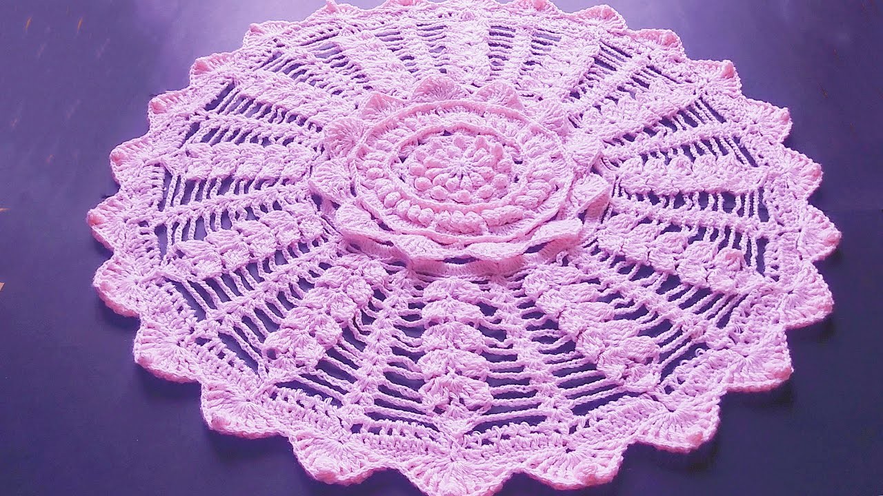 Crochet mandala doily #29 easy pattern.crochet mandala