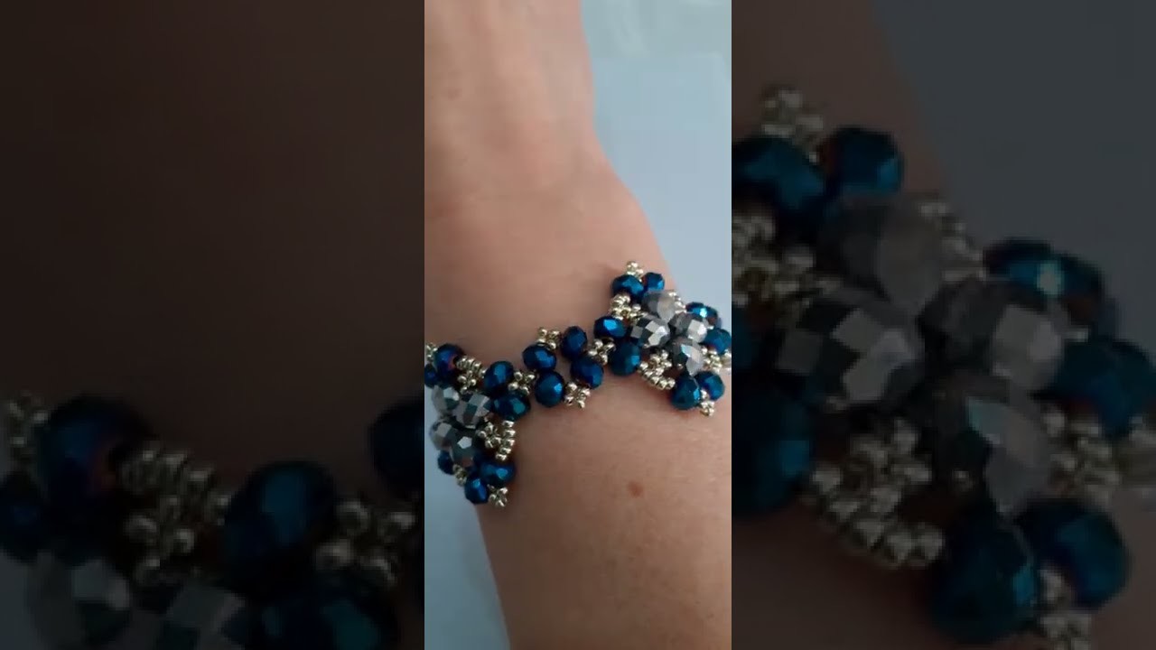 BRACCIALETTO E ORECCHINI AGATA CON RONDELLE SFACCETTATE DI VETRO FATTO A MANO DA MARGHE.S BIJOUX