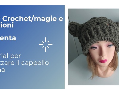 Cappello uncinetto Masha